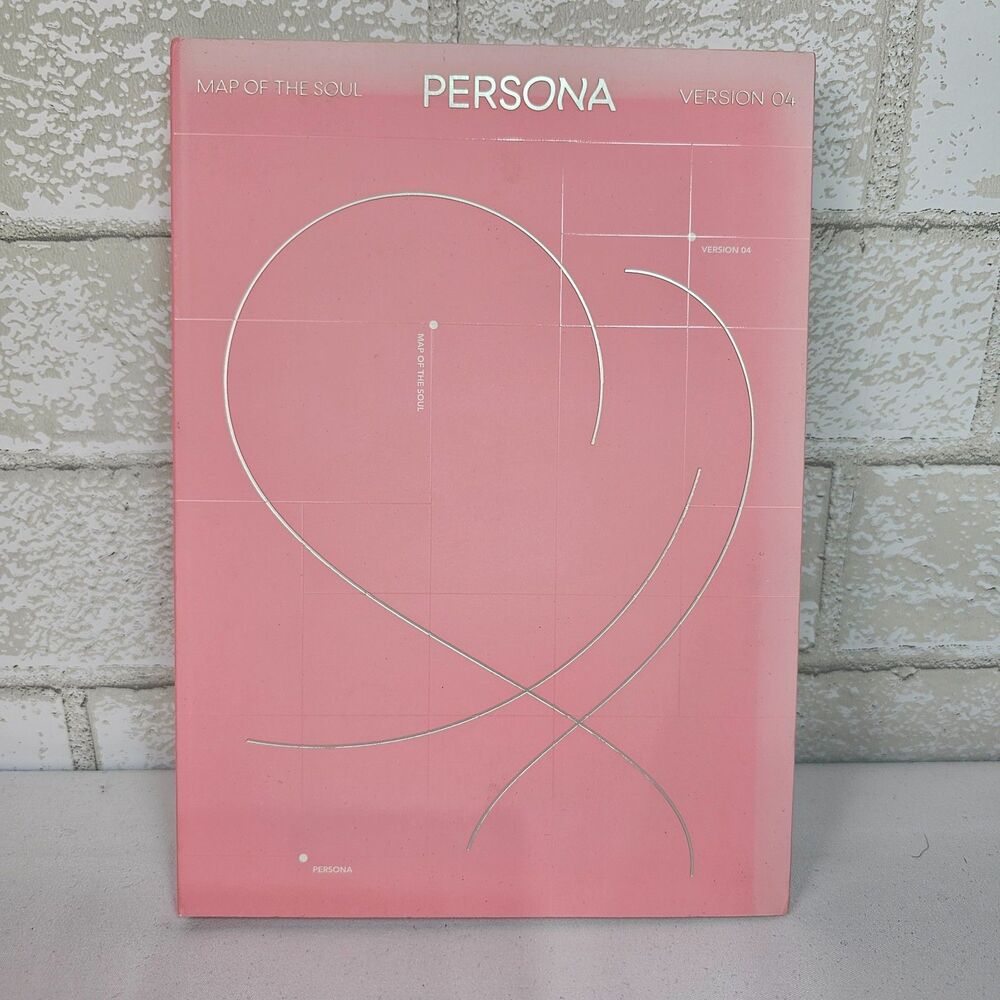 BTS Map of the Soul Persona Ver. 4 Album CD Photobook Photocard K-Pop